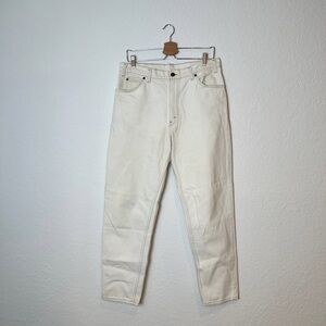 Levi's 550 Size 34 Orange Tab Relaxed Fit Tapered Leg Vintage Jeans